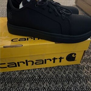 Carhartt Women's Detroit SD Nano Toe Work Sneaker (7.5, Black)